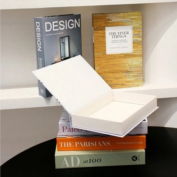 Designer Inspired Coffee Table Faux Luxe Book - Picture 5 of 7